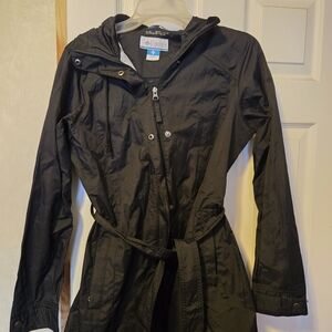 Columbia Black Women's Trench Coat